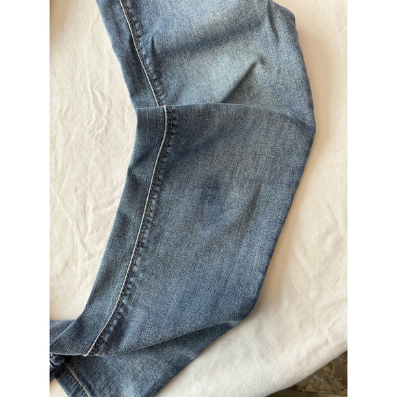 True Craft Jeans Mid Rise Skinny Women's Size 11 x 29inseam Blue Distressed - Picture 7 of 14